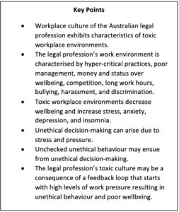 Legal Work Culture
